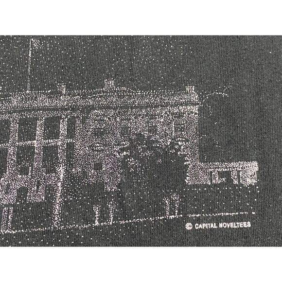 1992 Vintage Washington DC T-Shirt Size XL Double-Sided Single Stitch 22x26 - Picture 9 of 12